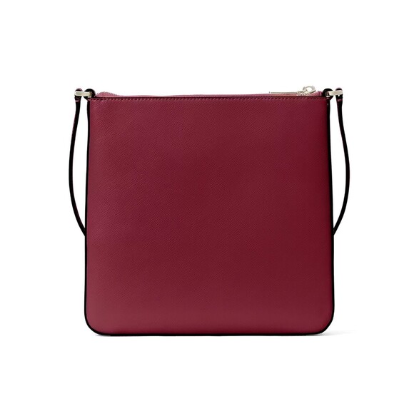 New Kate Spade Sadie North South Crossbody Blackberry Preserves - Picture 4 of 5